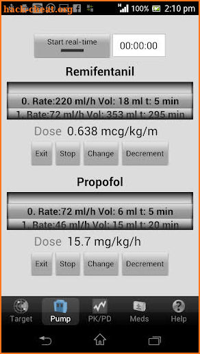iTIVA pro Anesthesia screenshot