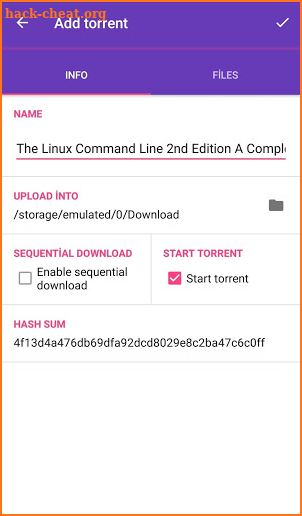 iTorrent Free Torrent Client screenshot