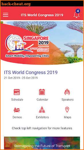 ITS World Congress 2019 screenshot