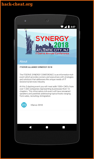 ITServe Synergy 2018 screenshot