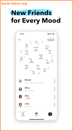 Itsme­ -- Hi, new best friend Assistant screenshot