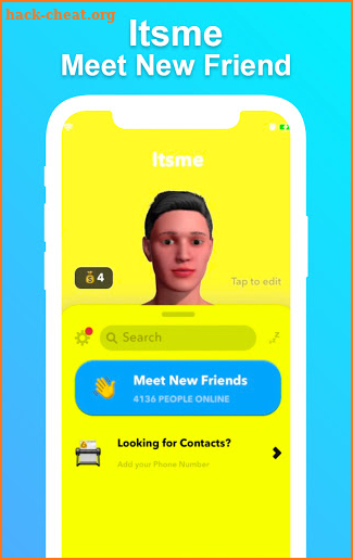 Itsme -Meet Friends with Your Avatar Guide App screenshot