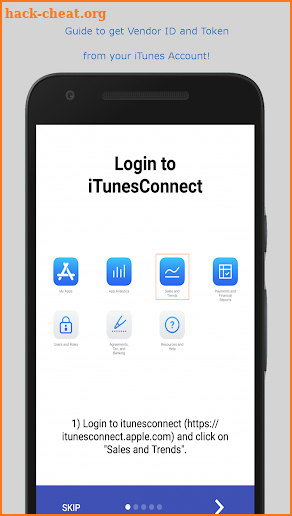 iTunes Connect screenshot