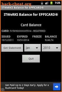 ITW Balance 4 EPPICARD screenshot