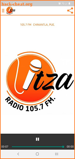 itza radio screenshot