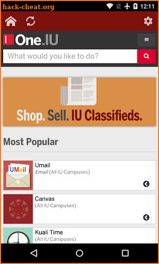 IU Mobile screenshot
