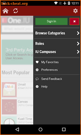 IU Mobile screenshot