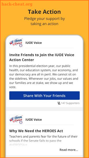 IUOE Voice screenshot