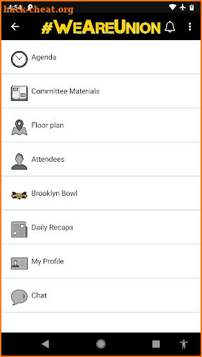 IUPAT Events & Programs screenshot