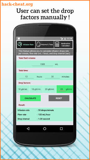 IV Calculator: Infusion, Dosage, Drug, & Drip Rate screenshot