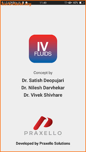 I.V. Fluids screenshot