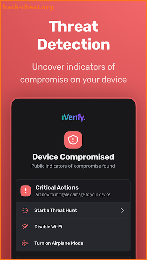 iVerify EDR screenshot