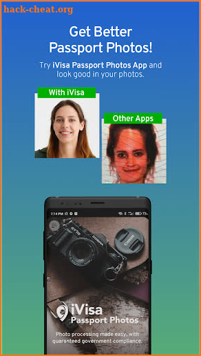 iVisa Passport Photo ID Photo screenshot