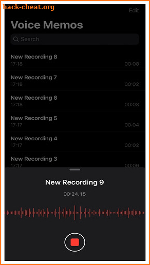 iVoice - iOS Voice Recorder, iPhone Voice Memos screenshot