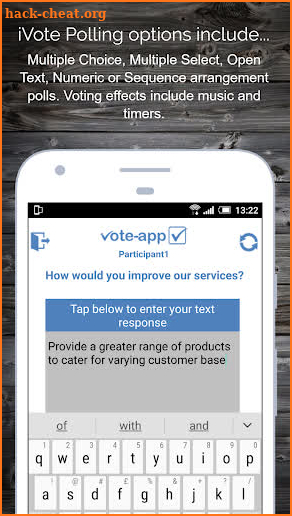 iVote-App screenshot