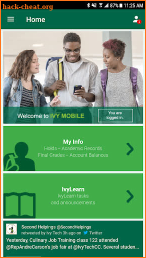 Ivy Tech Mobile screenshot