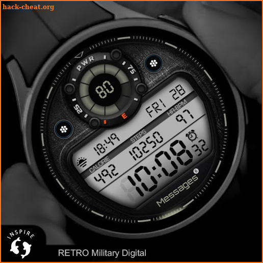 IW02 Retro Military Digital screenshot