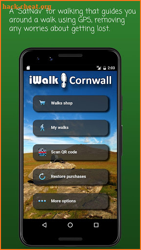 iWalk Cornwall screenshot