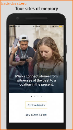 IWalk - USC Shoah Foundation screenshot