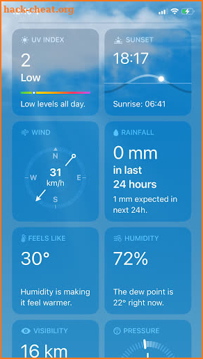 iWeather OS15 Forecast Weather screenshot