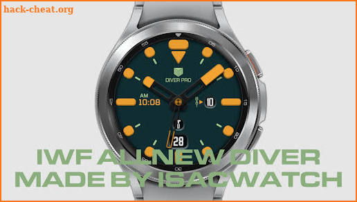 IWF AllNew Diver watch face screenshot
