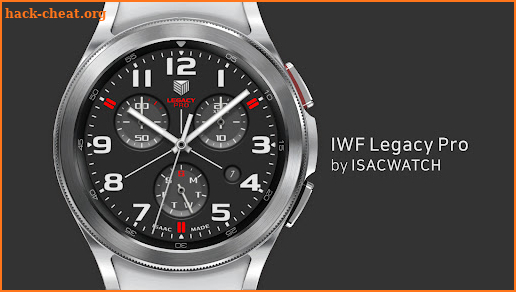 IWF Legacy Pro watch face screenshot