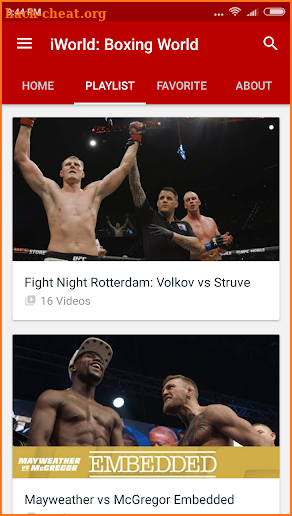 iWorld: Boxing World screenshot