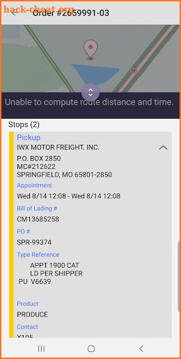 IWX Motor Freight Mobile screenshot