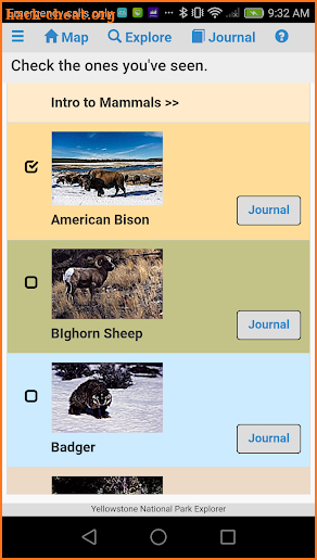 iXplore Yellowstone screenshot