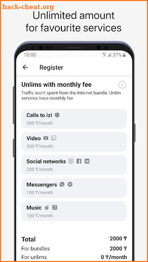 izi - mobile communication in one app screenshot