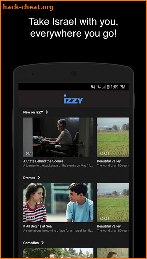 IZZY - Stream Israel screenshot