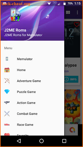 J2ME Roms screenshot