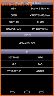 J4T Multitrack Recorder screenshot