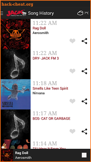 JACK FM Radio Live Stream screenshot