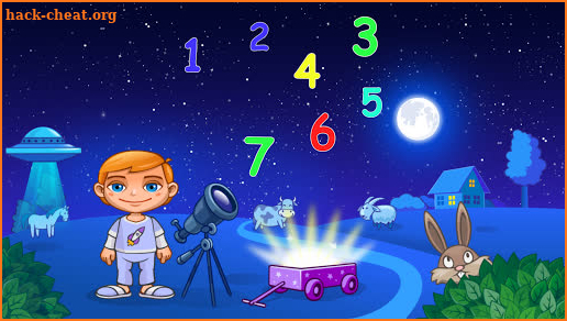 Jack in Space - educational game screenshot
