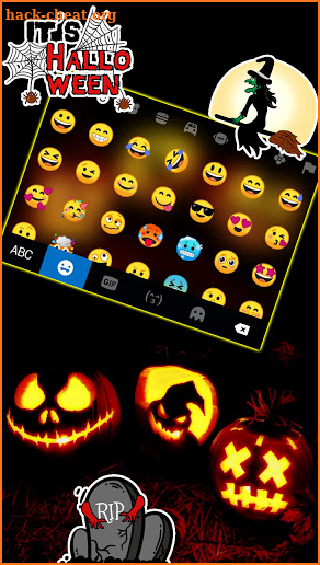 Jack O Lanterns Live Keyboard Background screenshot
