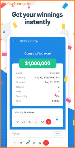 Jackpocket Lottery App screenshot