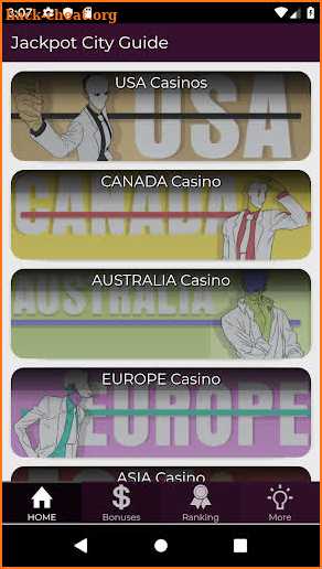 Jackpot City Mobile Casino 2019 screenshot