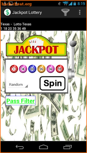 Jackpot Lottery screenshot