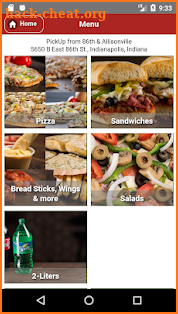 Jack's Pizza Ordering App screenshot