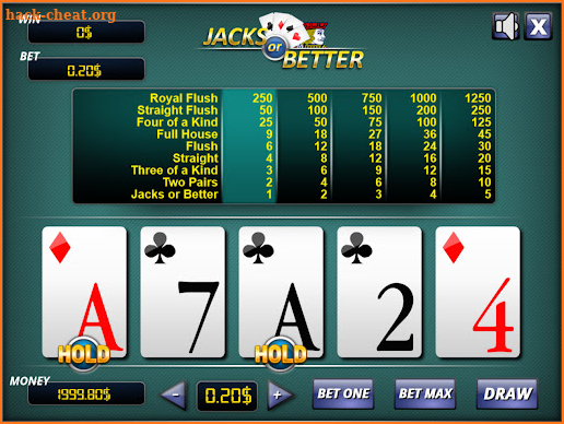 Jacks Poker screenshot