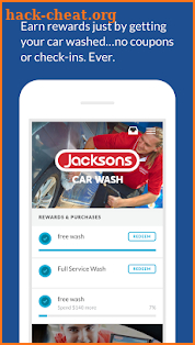 Jacksons Car Wash Rewards screenshot