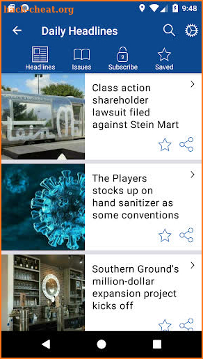 Jacksonville Business Journal screenshot