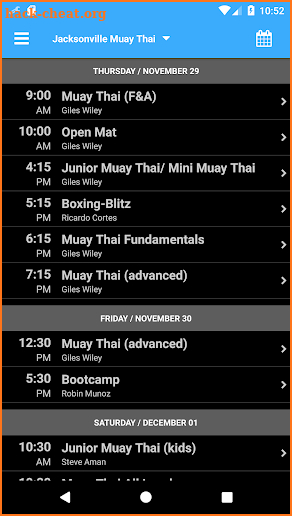 Jacksonville Muay Thai screenshot