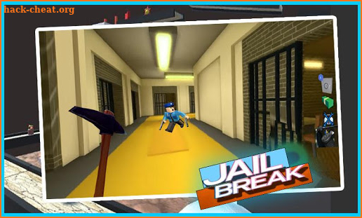 Jail Break obby Escaper  : Robloxe Prison Mod 2 screenshot