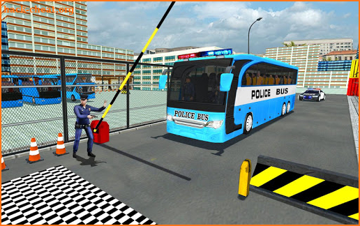 Jail Prisoner Police Bus Transport Parking screenshot