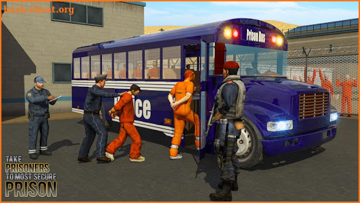 Jail Prisoner Transport Police Bus Drive screenshot