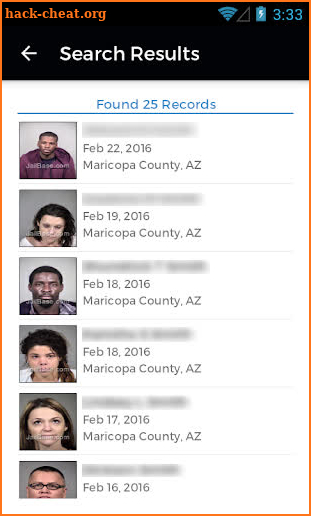 JailBase - Arrests + Mugshots screenshot