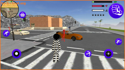 Jailbreak Stickman Rope Hero Gangstar Crime screenshot