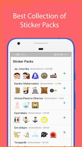 Jain Stickers for WhatsApp screenshot